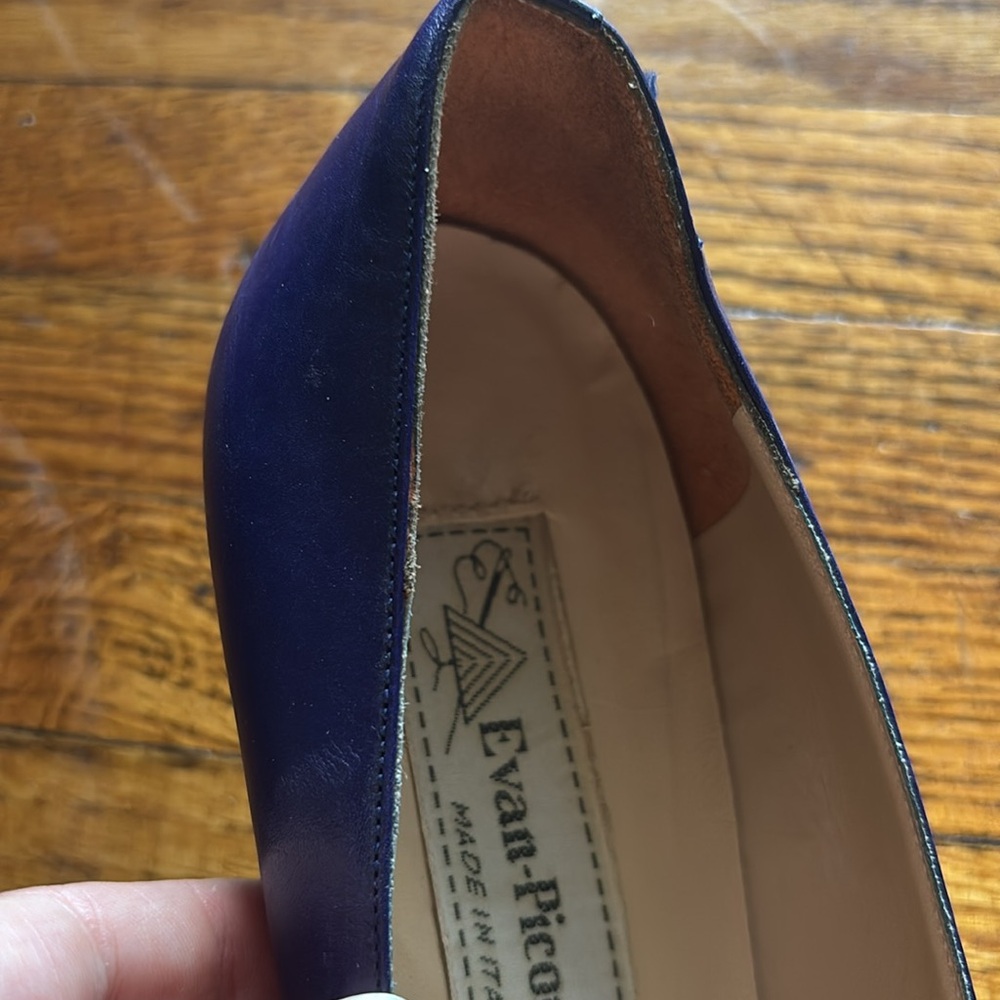 VTG Evan Picone • leather kitten heel - Picture 5 of 6